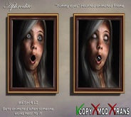 Halloween: "Yummy Eyes" Deco frame