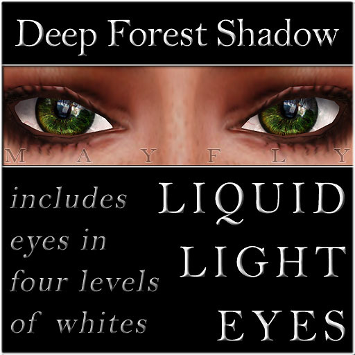Mayfly - Liquid Light Eyes (Dark Onyx)