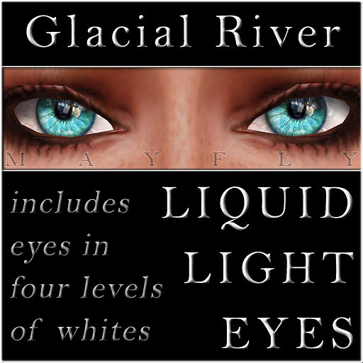 Mayfly - Liquid Light Eyes (Glacial River)