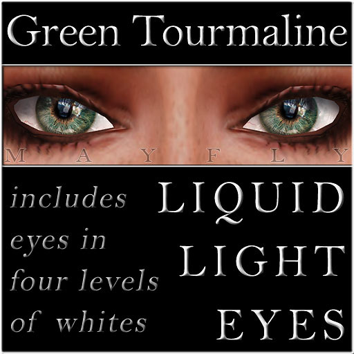Mayfly - Liquid Light Eyes (Green Tourmaline)