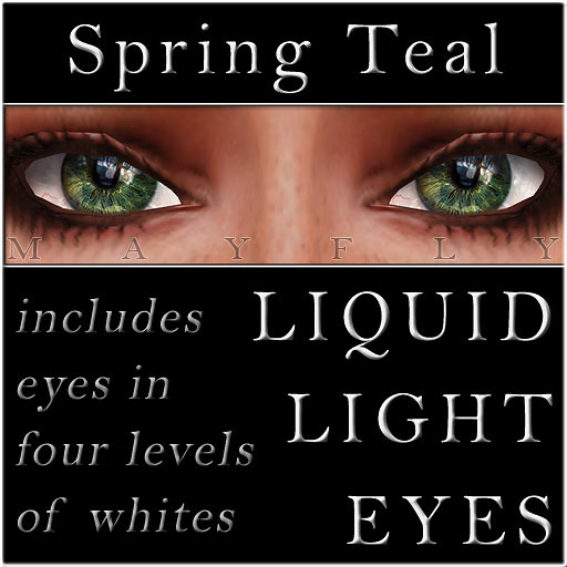 Mayfly - Liquid Light Eyes (Dark Onyx)