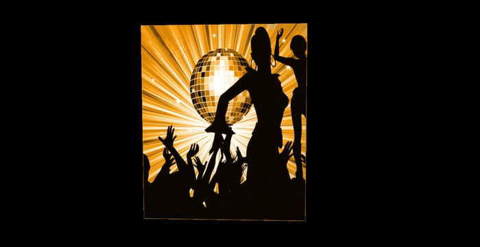 WZ Rave party poster animated