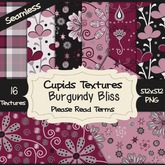 *Cupids Textures * 16 BURGUNDY BLISS