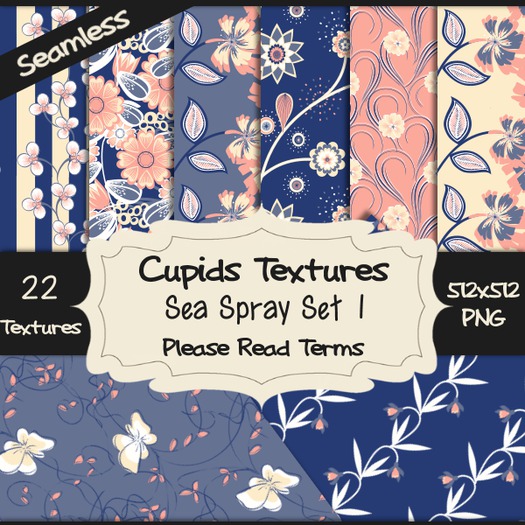 *Cupids Textures * 25 SWEET SUMMER FUN