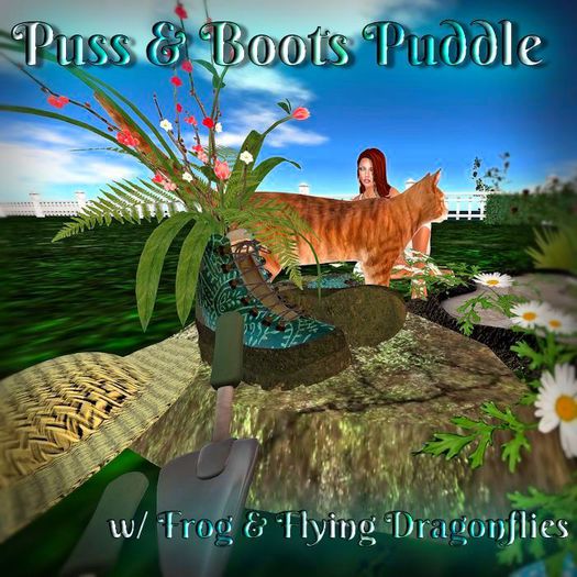 Puss & Boots Puddle 10prims
