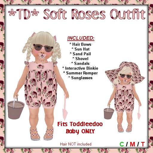 *TD* Soft Roses Outfit (Baby only)