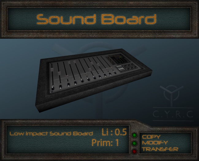 -CYRC- Sound Board