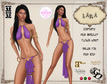 C&N kajira Dress Lara Light Purple