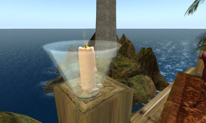 Candle in Glas