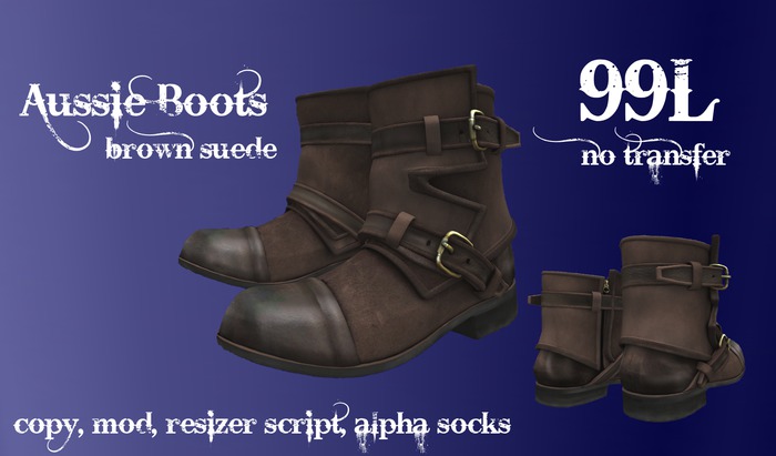 Aussie Boots - Brown