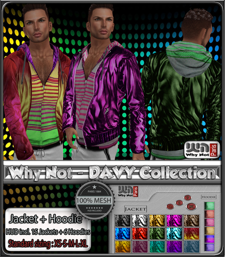 *WN* Davy Collection - Jacket & Hoodie -Full Version- 