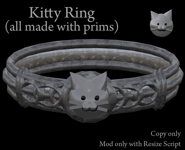 *JaqueMate*--Nano Kitty Ring