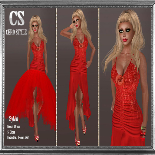CERO STYLE Sylvia Dress Red