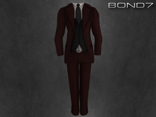 *BOND7* V-neck Longsleeve (Black)