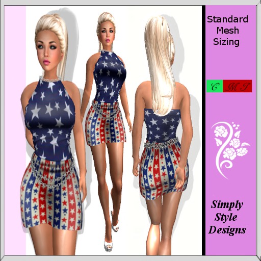 Rock Star Chain Mini Dress