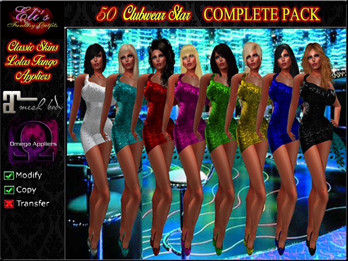 50 Clubwear Star Box