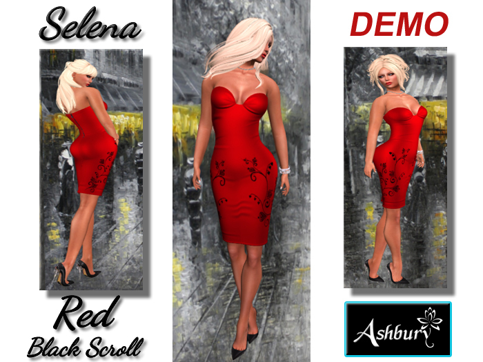 [ASHBURY] Selena Fitted Dress-DEMOS