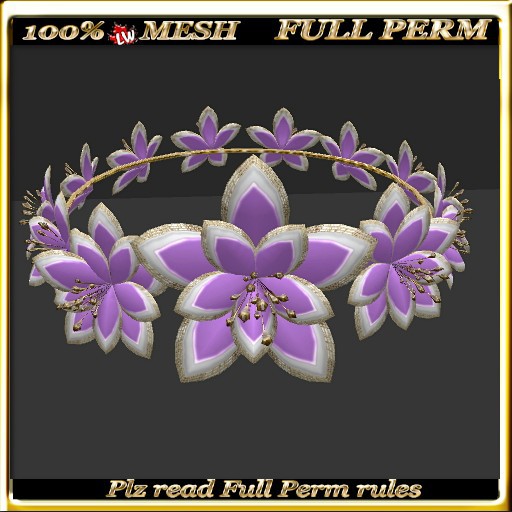 LW_Mesh Lily Crown 31 - Full Perm 