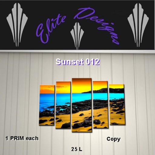 Wall Art Sunset 012 c