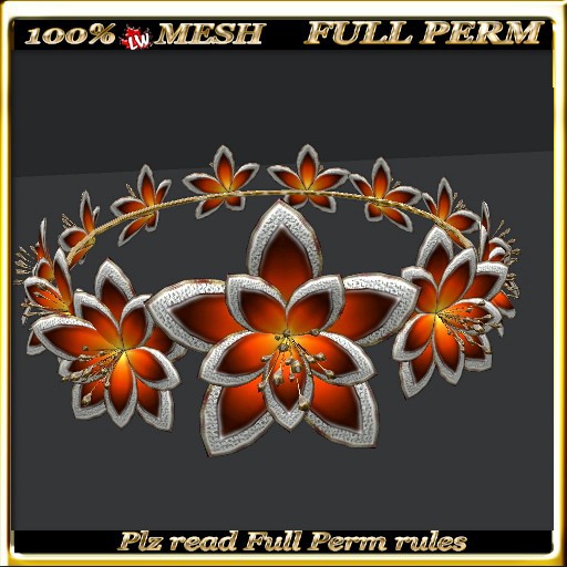 LW_Mesh Lily Crown 35 - Full Perm 