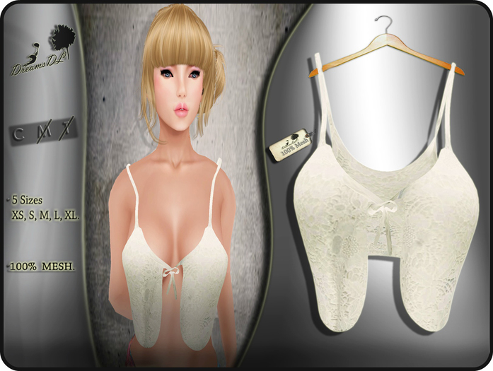 Cream Short Top                                      /DreamsDL/
