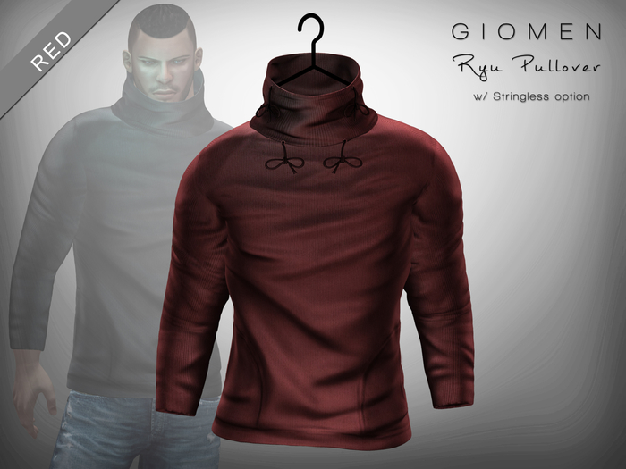 G I O M E N - Ryu Pullover [BLACK]