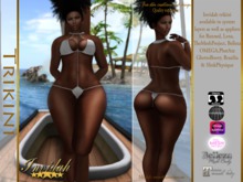 Invidah*Sanchia Outfit BLK/GOLD (Bagged WEAR or Rezz to unpack)