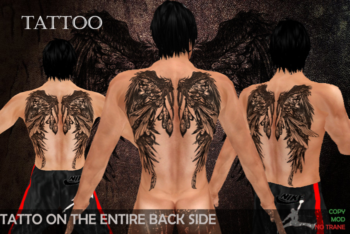 ..:Tattoo dark wings :..