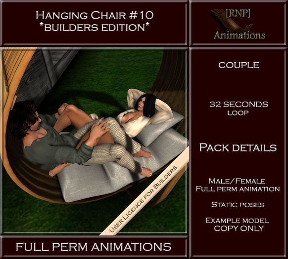 [RNP] Hanging Chair #10_Couple - Full Perm Animation