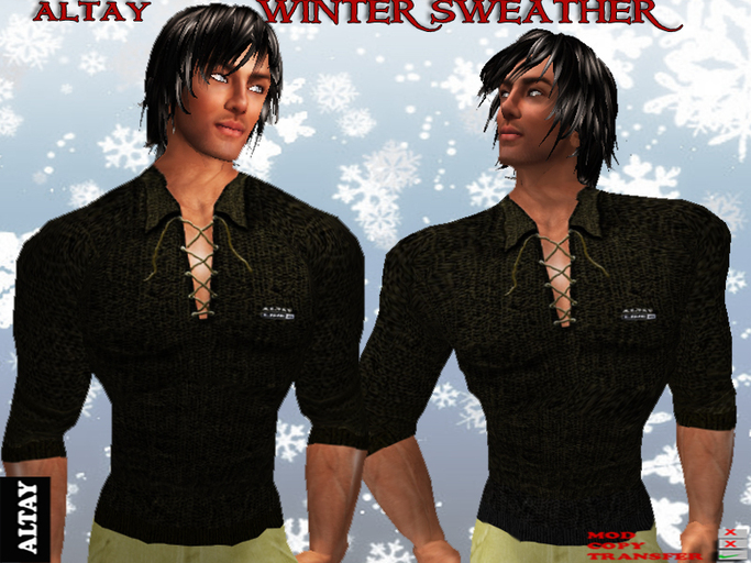 ALTAY WINTER SWEATER GOLD 