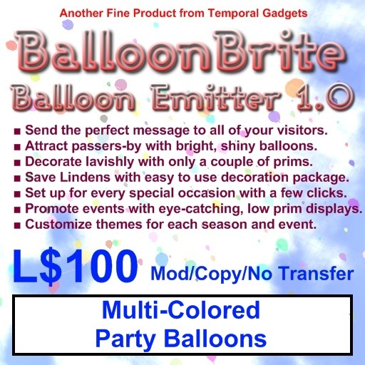 BalloonBrite (Multi-colored, packed)
