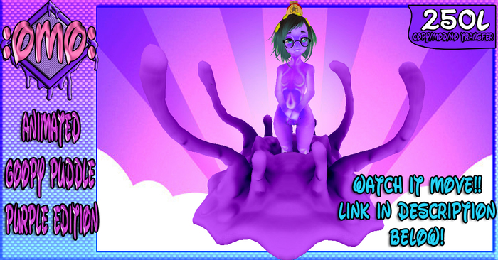 :OMO: Goopy puddle - purple edtion