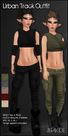 [ SAKIDE ] Urban Track Outfit DEMO