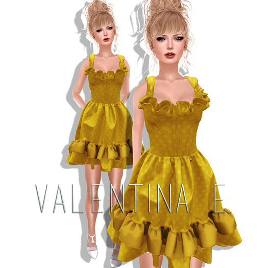 Valentina E. Have You Forgotten Dress Sunshine
