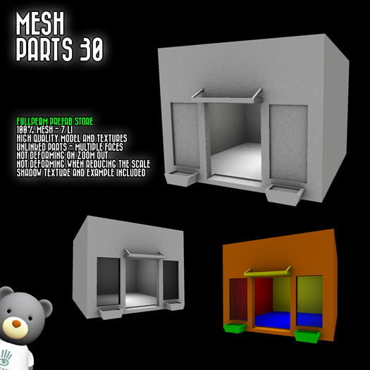 [SL]Mesh Parts 30 FULLPERM (boxed)