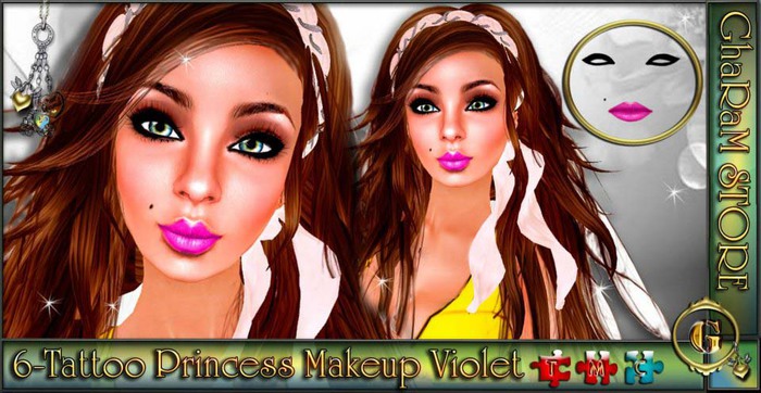 Halloween Make-Up Princess  Violet