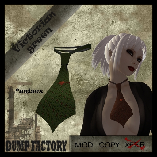 DF Victorian "Necktie" green by "DUMP FACTORY"