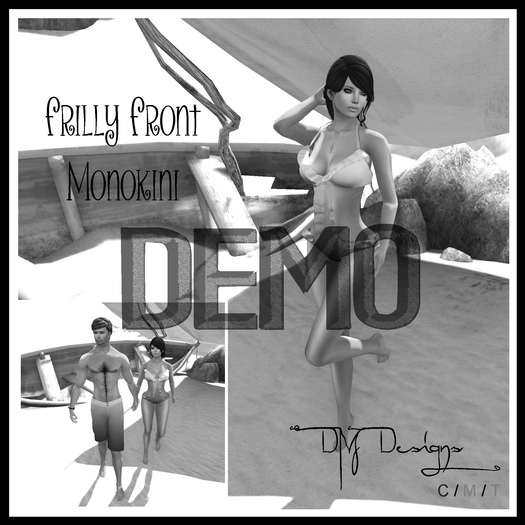 .::DM::. Frilly Monokini - 10 min timer - DEMO[BOXED]