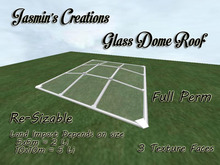JC Glass Dome Roof --Boxed