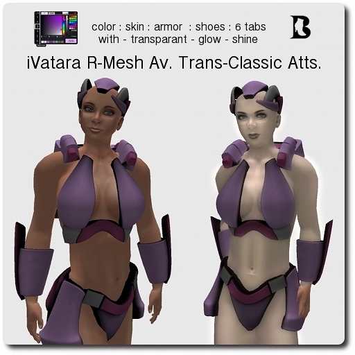 Blackburns iVatara R-Mesh Av. Trans-Classic Atts.