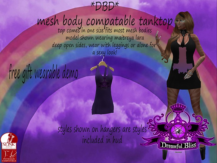 ***DBD*** Tank dress sink/maitreya WEARABLE DEMO