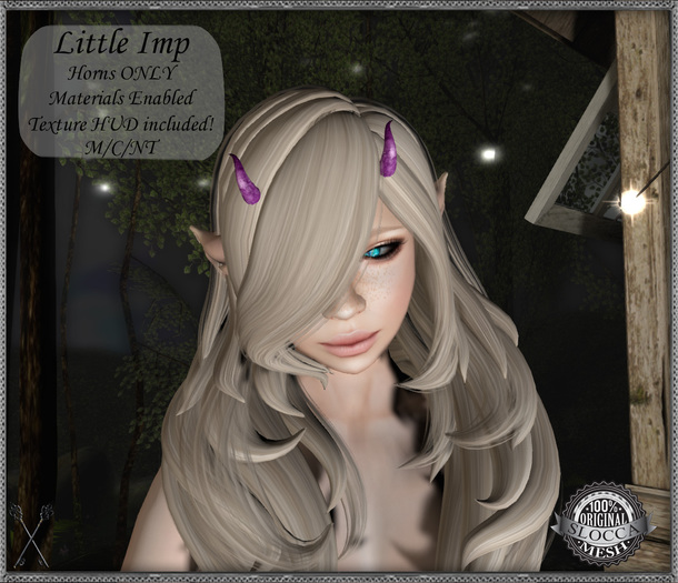 ~*S.E.*~ Little Imp Horns (Boxed)