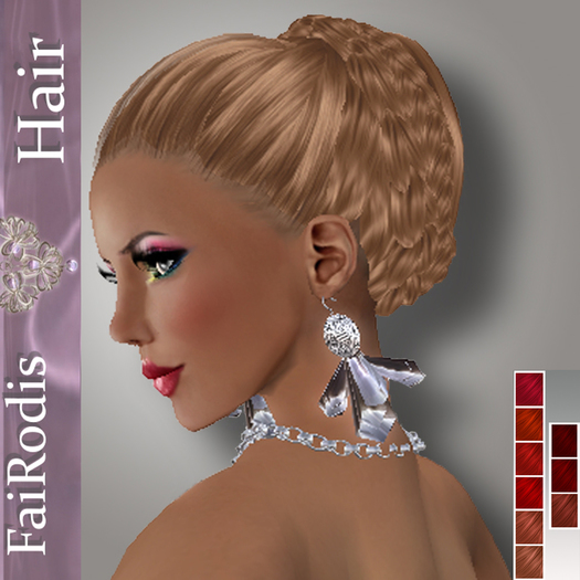FaiRodis Mirabella hair deep reds DEMO