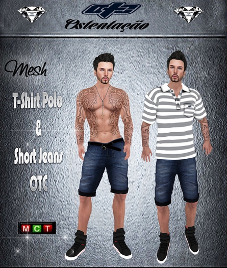 :::OTC::: 062 - T-Shirt Polo & Short Jeans OTC