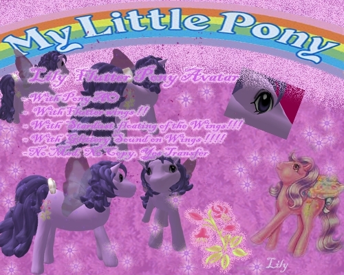 LILY PONY AVATAR