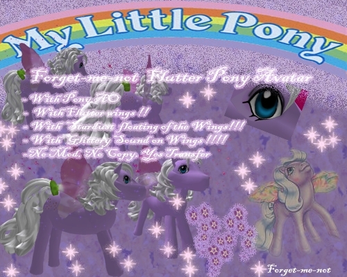 FORGET-ME-NOT  PONY AVATAR