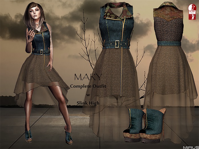 *MIRUS* Mary Complete Outfit W Slink High
