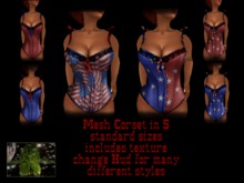 MWD Patriotic Corset bag