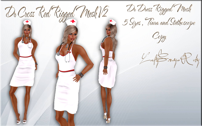 LSR - Dr Cross Red Rigged Mesh V2