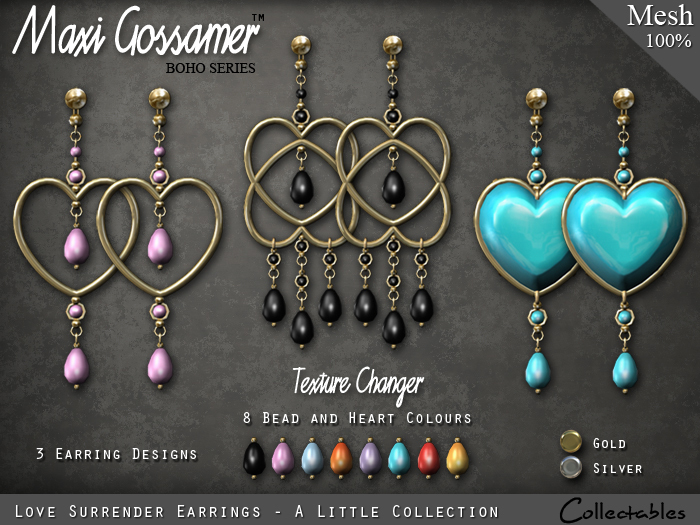 Earrings - Love Surrender - A Little Collection